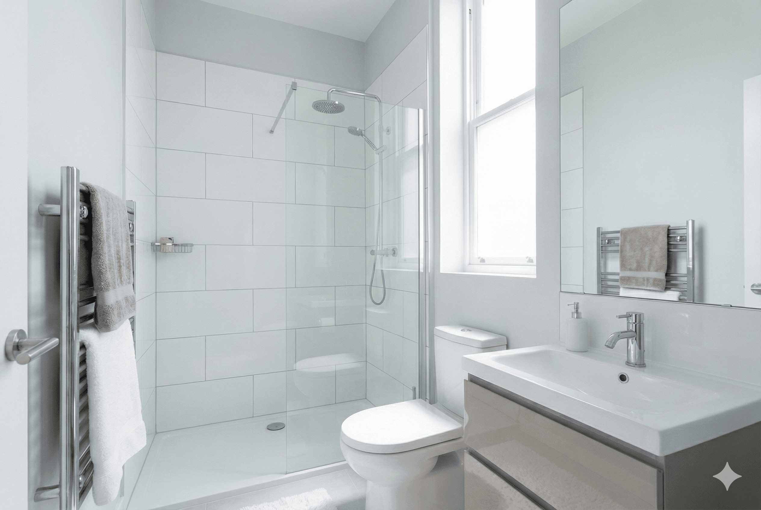 Completed bathroom project